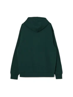 Fashion Cropp Zielona bluza z kapturem zielony
