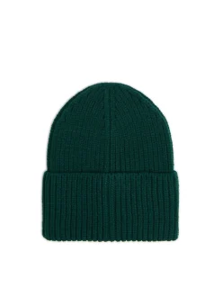 New Cropp Zielona czapka beanie zielony
