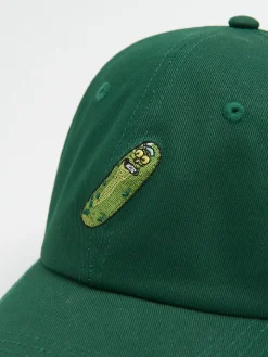 New Cropp Zielona czapka z daszkiem Rick and Morty zielony