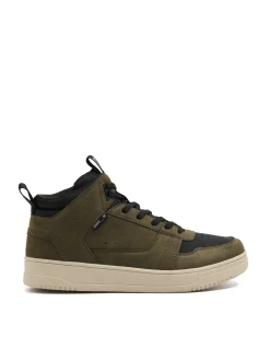 Hot Cropp Zimowe sneakersy za kostkę zielony