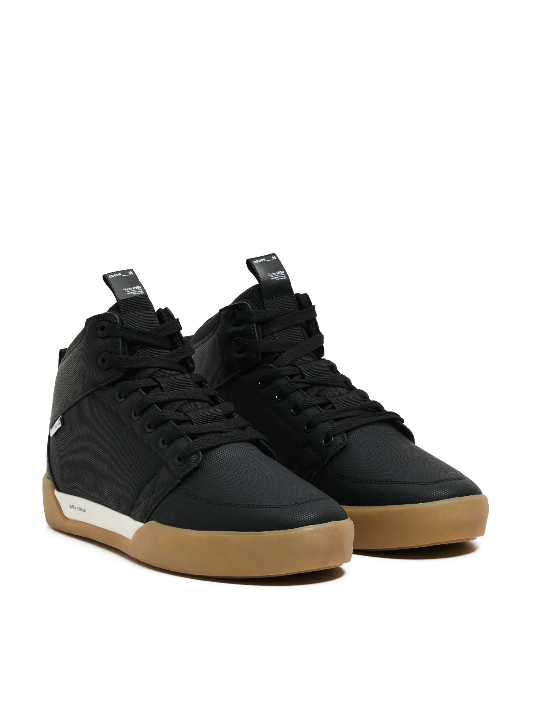 Online Cropp Zimowe sneakersy za kostkę czarny